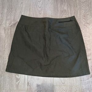 90’s Express Bleus mini skirt army deep green Women’s 5/6 (Late 1990’s)